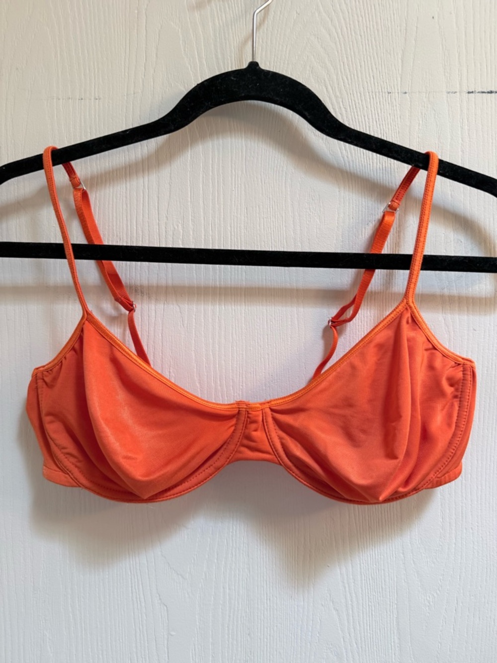 Victoria's Secret Orange Underwire Bra